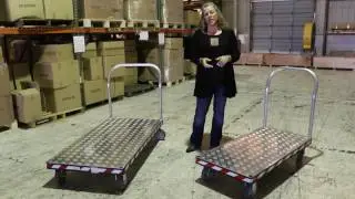 Mighty Lift aluminum platform trucks