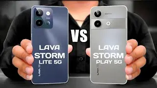 Lava Storm Lite 5G Vs Lava Storm Play 5G || Full Comparison ⚡