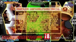 1Game: [18|12] @0xXyzs - #TotalWarNAP 'CampaignNBattle' 'ManageNDeploy' Y9616Tu15UTC
