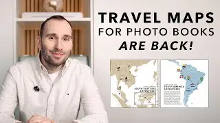 Travel Maps for Photo Books are BACK!