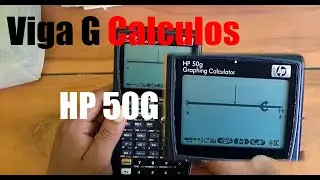 Como usar viga G en Calculadora Hp 50g