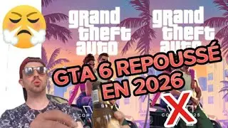 GTA 6 IV REPOUSSÉ EN 2026 ON ANALYSE ÇA ! #GTAVI #GTA6 #GTA5 #GTAV #GRANTHEFTAUTO #PLAYSTATION #PS5