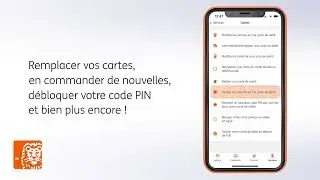 Comment g&eacute;rer mes cartes de d&eacute;bit ou cr&eacute;dit via l'app ING Banking