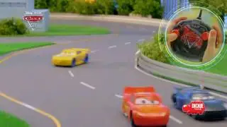 Dickie - Samochodziki z filmu Auta 3! - RC McQueen, Cruza & Sztorm - PL