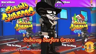 Subway Surfers Greece Marathon Gameplay | Subway Surfers Frank Noir | Subway Surfers World Tour
