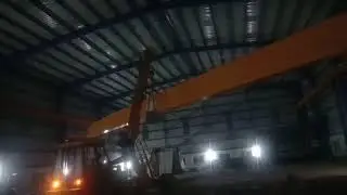 7.5ton 80feet EOT lifting indo power16