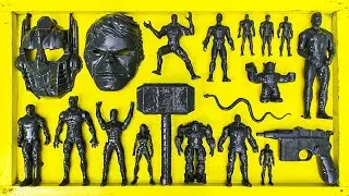 AVENGERS SUPERHERO MISSION, MARVEL SPIDER-MAN, HULK, CAPTAIN AMERICA, THOR, IRON MAN, VENOM, THANOS