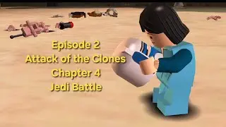 Lego Star Wars The Complete Saga - Episode 2 Chapter 4 - Silent Gameplay STORY MODE 
