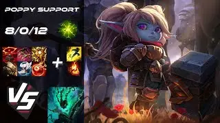 SUPPORT Poppy vs Thresh - NA Grandmaster Patch 14.11