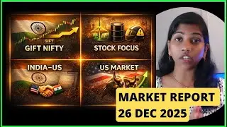 GIFT Nifty Signals Gap Down? Big Cues from US, Adani | Pre Market Report 26 Dec | #nifty #banknifty