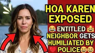 HOA Karen EXPOSED | Entitled Neighbor Gets Humiliated by Police