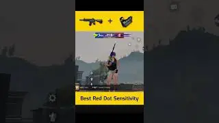 🔥Red Dot Zero Recoil Sensitivity | Red Dot Best Sensitivity Gyroscope | 3.4 Update 6x Sensitivity