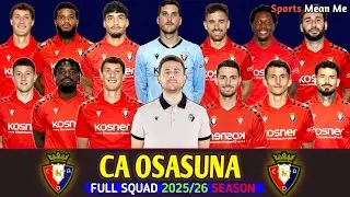 CA OSASUNA | Squad | LALIGA 2025/26