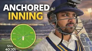 Anchored Inning | 40 (30) Under Pressure | Match-Winning Knock 🔥