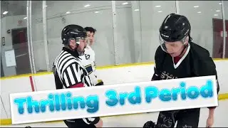 CCRHL Edmonton Beer League! C-MEN VS. Thunder Round 2 (Thrilling 3rd Period)
