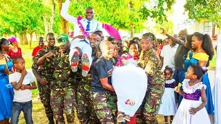 Marren Weds Benard,, Naval Military Wedding never seen before #viral #military #weddingshows 