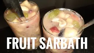 Fruit Sarbath | Home made Fruit Sarbath | Fruit Sarbath Recipe | Kerala | Menu Makers [HD]