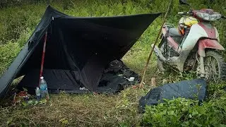 RIDE AND WILD CAMPING ULU TINJAR SARAWAK //  MENIKMATI KEINDAHAN ALAM //