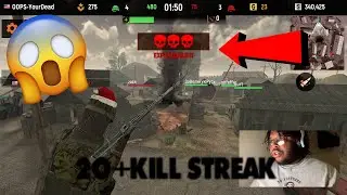 37 Kills ALL HEADSHOTS Striker Zone Mobile on PC !! (IM THE BEST STRIKER ZONE SHOOTER IN THE US)