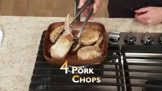 Квадратная сковорода Copper Chef