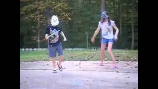 MR DANCY AND HULA ZOMBIE DANCE OFF