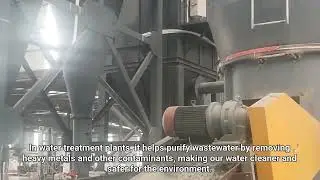 Barite fine powder production for industrial filtration