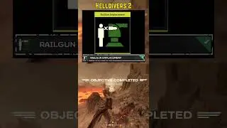 The Railgun Emplacement - Helldivers 2 #shorts