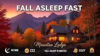Deep Sleep Story: The Mountain Lodge in Autumn | Fall Asleep in Minutes with Relaxing Bedtime Story