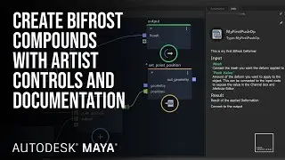 Create Autodesk BIFROST Compounds | Documentation | Artist controls