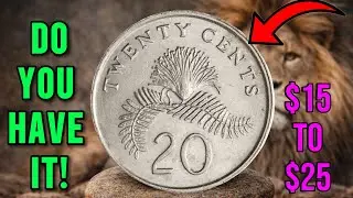 Singapore 20 Cents Coins Value &ndash; 1987, 1988, 1990 & 1996 Worth Big Money
