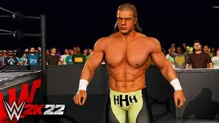 WWE 2K22 Vintage Triple H DX Entrance w/ Chyna 4K Ultra HD