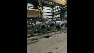 Moving 30 Ton coils with Overhead Crane