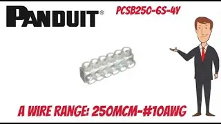 Panduit PCSB250-6S-4Y Insulated Tap