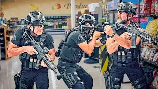 A MASSIVE Drug Cartel Take Down in a Supermarket | S.W.A.T. (Shemar Moore)