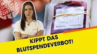 Deshalb dürfen Schwule kein Blut spenden!