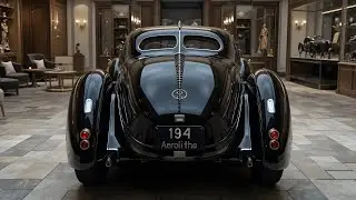 1934 Bugatti Aerolithe Is Back &ndash; The Return of a Lost Masterpiece of Automotive History!