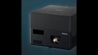 Epson EF-12 Mini Smart-Laserprojektor, Kupferdetails, 1.000 Lumen, bis zu 150-Zoll Bilddiagonale