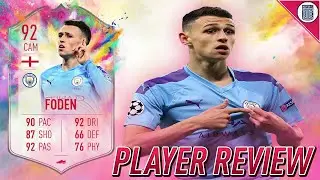 92 SUMMER HEAT FODEN PLAYER REVIEW! SBC PLAYER - FIFA 20 ULTIMATE TEAM
