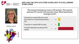 CCC 2019: APPLYING THE 2019 CCS STEMI GUIDELINES TO CHALLENGING STEMI CASES