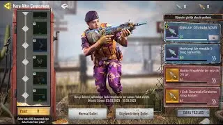 COD Mobile | YENİ ETKİNLİK: KARA ALTIN &Ccedil;ARPIŞMASI İNCELEME G&Ouml;REV & &Ouml;D&Uuml;LLER - #CallofDutyMobile #CODM