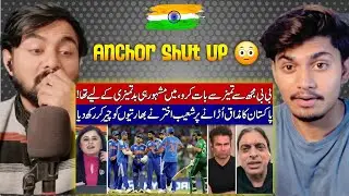 Indian Reaction On Shoaib Akhtar Destroyed Indian Media on Pak Vs Ind Match Debate