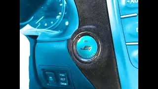Делаю специальную кнопку запуска двигателя для моего Lexus IS!