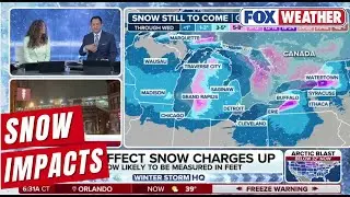 Intense Lake-effect Snow Targets Great Lakes Region Amid Arctic Cold Front