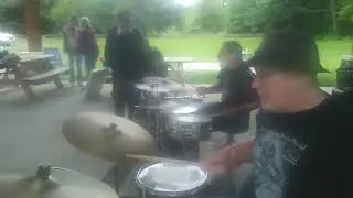 Drums at the throwdown!!!!