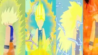 Stick Nodes dbz | Goku's Transformation