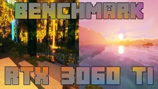 Benchmark Minecraft Java 1.18.1 Shaders RTX 3060 TI + RYZEN 7 5800X