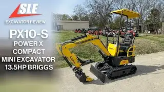 Review of Power X Compact PX10-S Mini Excavator 13.5HP Briggs
