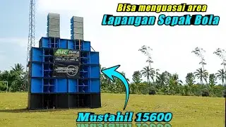Mustahil ACR 15600 bisa mencover 1 lapangan CLA 15 inch AR AURA Sound