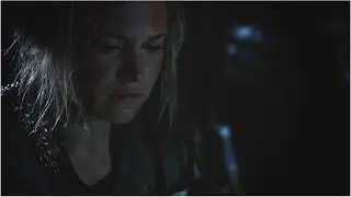 The 100 5x01: Clarke finds Jasper's suicide note [1080p+Logoless] (Limited Background Music)