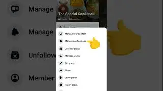 How to receive all post notifications from a Facebook group #shorts